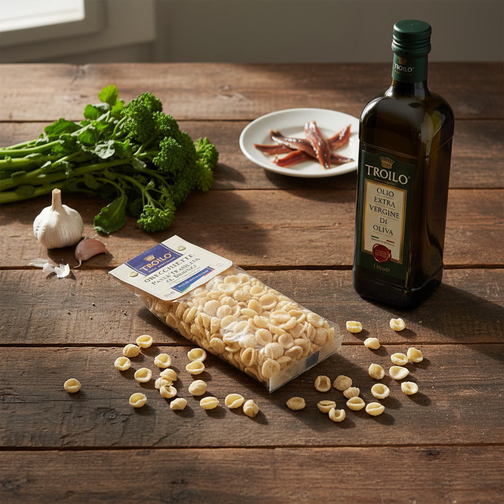 Orecchiette Artigianali Trafilate al Bronzo 500g – Troilo