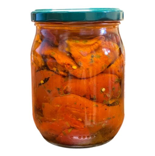 Peperoni Grigliati in Olio di Semi di Girasole – 580ml | Troilo
