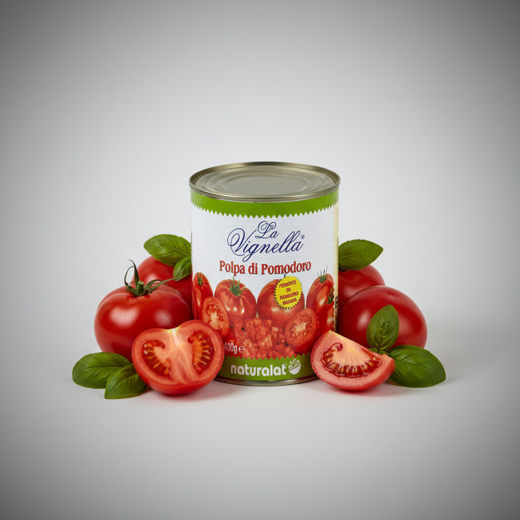 Polpa di Pomodoro La Vignella 400g – Confezione da 24 pz
