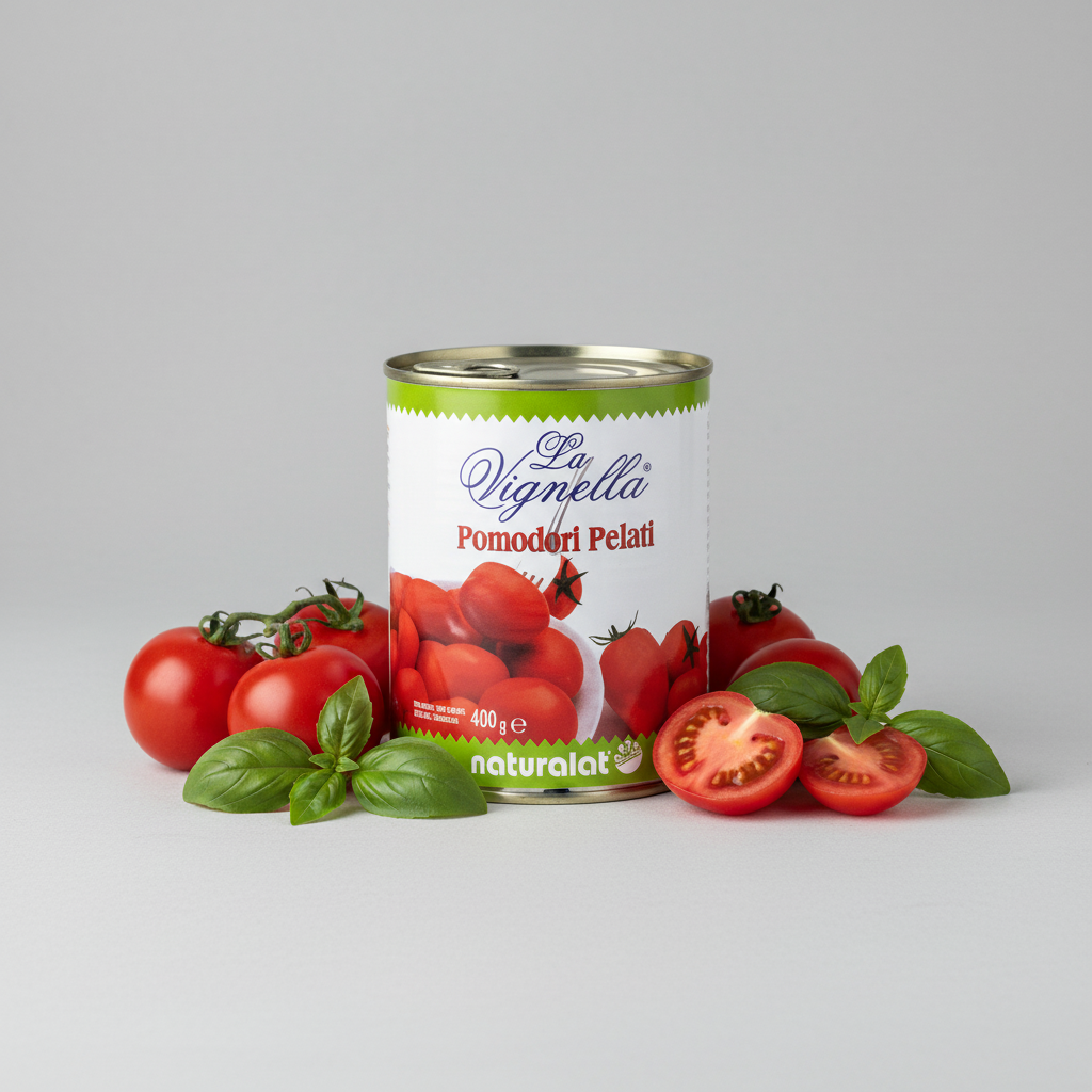 Pomodori Pelati La Vignella 400g – Confezione da 24 pz