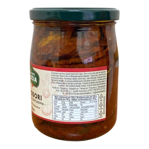 Pomodori Secchi alla Contadina in Olio di Semi di Girasole – 580ml | Delizia