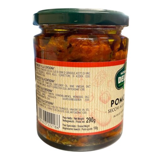 Pomodori Secchi alla Contadina in Olio di Semi di Girasole | Delizia