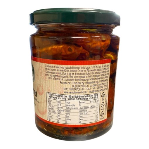 Pomodori Secchi alla Contadina in Olio di Semi di Girasole | Delizia