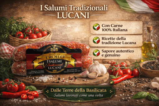Salsiccia Lucana Piccante Artigianale | Troilo