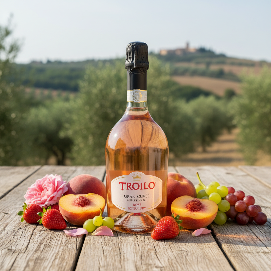Spumante Rosée Millesimato Extradry Troilo – 75 cl