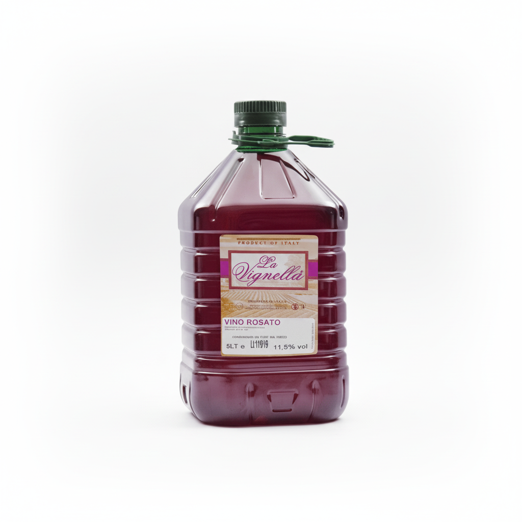 Vino Rosato La Vignella – Formato Famiglia PET 5 Litri