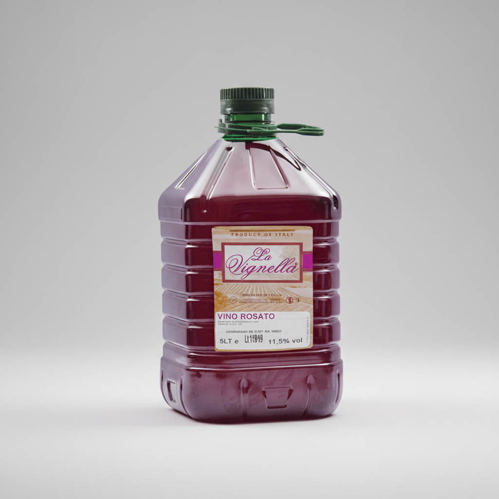 Vino Rosato La Vignella – Formato Famiglia PET 5 Litri