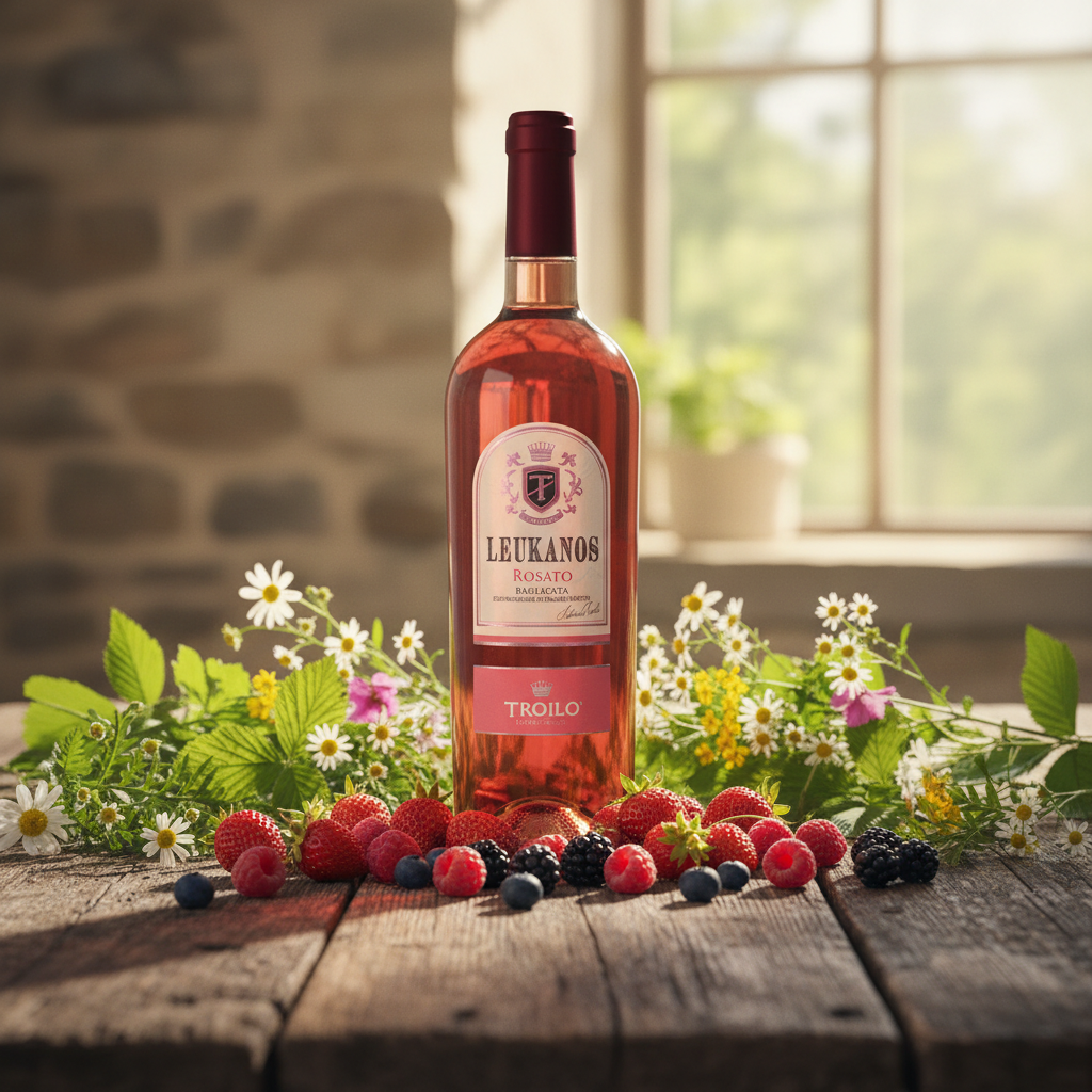 Vino Rosato Leukanos – Rosato Fruttato della Basilicata | 75 cl