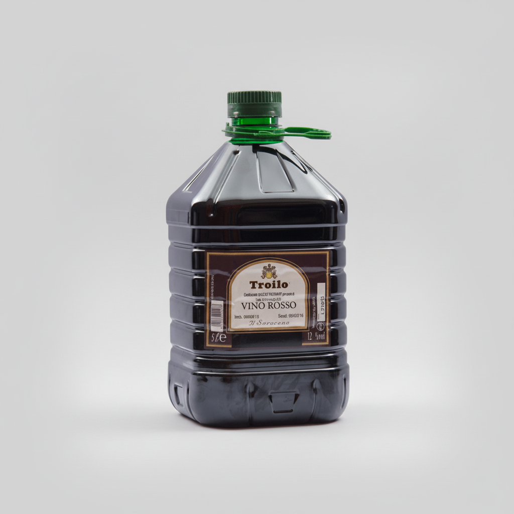 Vino Rosso Il Saraceno – Formato Famiglia PET 5 Litri | Troilo S.P.A