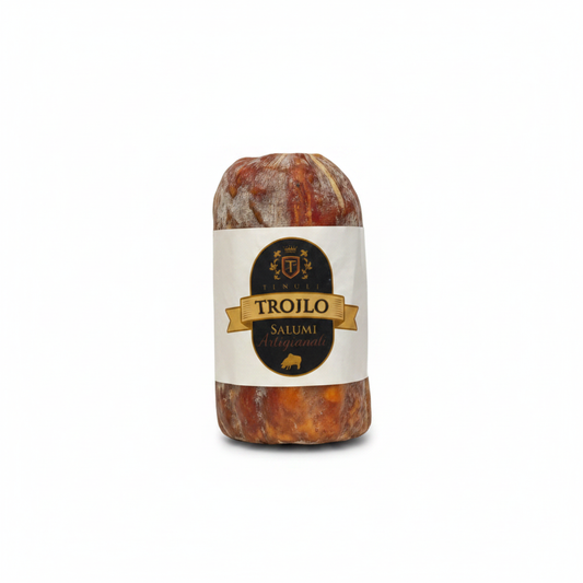 Capocollo sfondo bianco