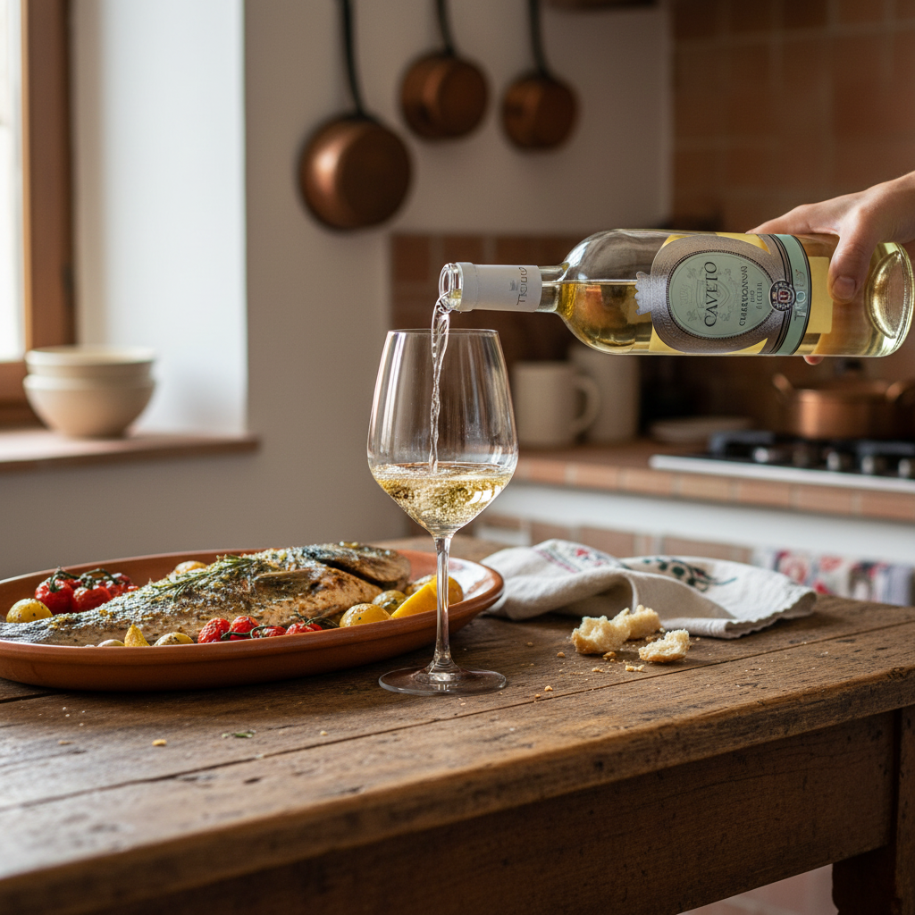 Caveto Chardonnay - lifestyle