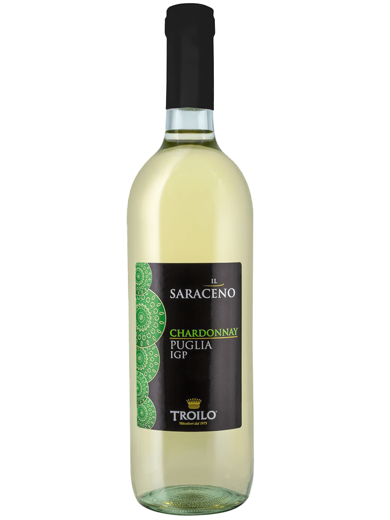 Il Saraceno Chardonnay Puglia - Vino Bianco Troilo 750ml